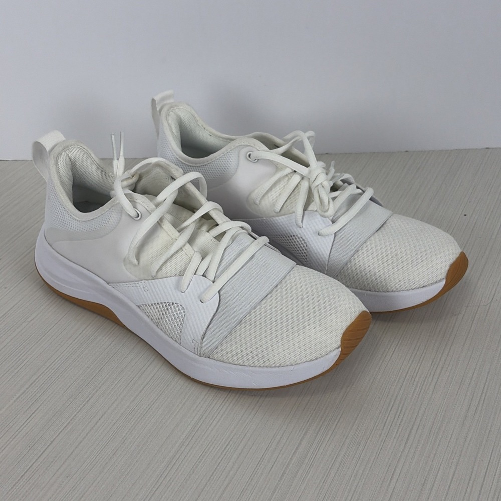 Under Armour Charged Breathe LC TR Women's Shoes 3025058 102 White Size 10 NEW